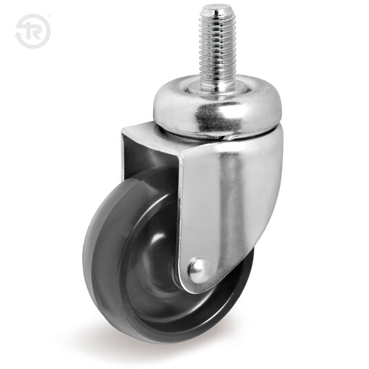 Polyamide 6 Wheels, Swivel Castor With Stem — Tellure Rota