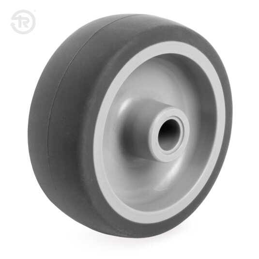 Ruote In Gomma Termoplastica, Con Boccola — Tellure Rota