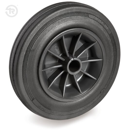 Rubber Wheels With Plain Bore — Tellure Rota