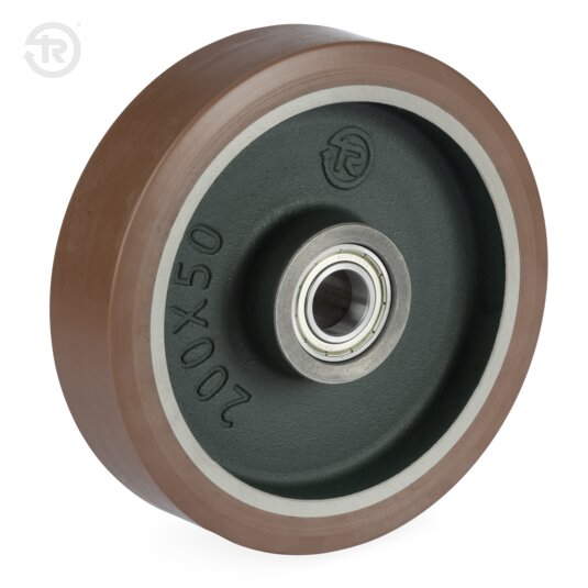 Ruote In Poliuretano TR Powerhigh, Con Cuscinetti E Sede Cuscinetti — Tellure Rota