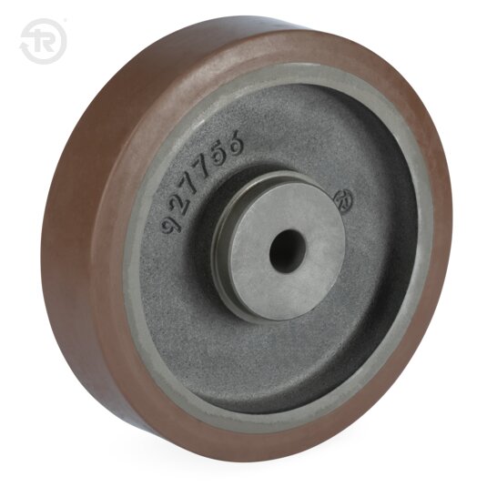 Ruote In Poliuretano TR Powerhigh, Con Foro Passante Per Rilavorazione — Tellure Rota