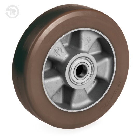 Ruote In Poliuretano TR Powerhigh Alto Spessore, Con Cuscinetti E Sede Cuscinetti — Tellure Rota