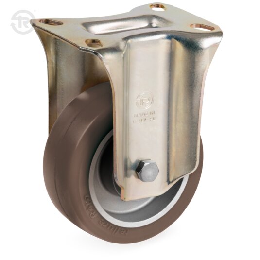 Ruote In Poliuretano TR Powerhigh Alto Spessore, Supporto Fisso P PT — Tellure Rota