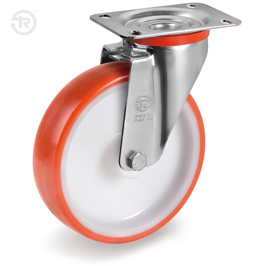 Thermoplastic Polyurethane Wheels, Swivel Castor NL — Tellure Rota