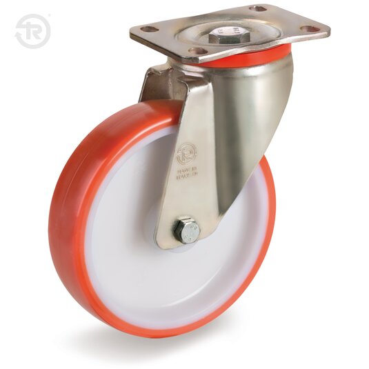 Thermoplastic Polyurethane Wheels, Swivel Castor P — Tellure Rota