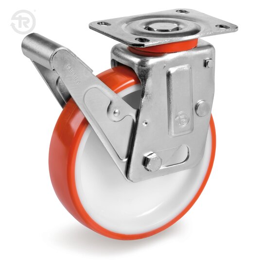 Thermoplastic Polyurethane Wheels, Scaffold Castor — Tellure Rota