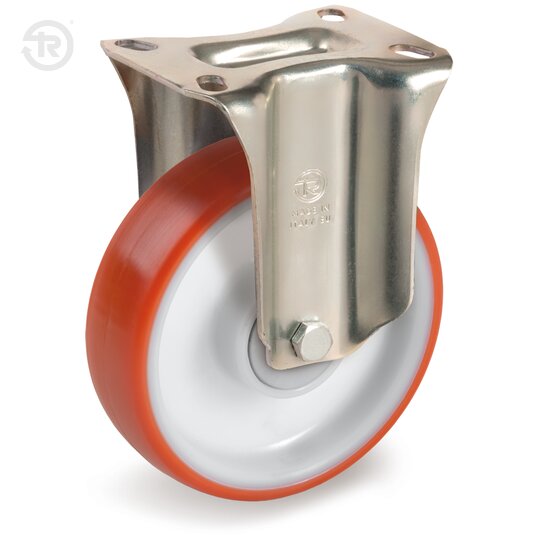 Thermoplastic Polyurethane Wheels, Fixed Castor P — Tellure Rota