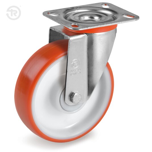 Thermoplastic Polyurethane Wheels, Swivel Castor NL — Tellure Rota