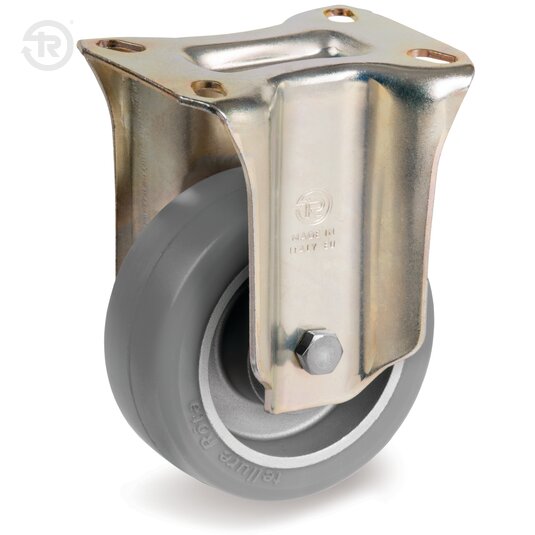 TR Roll ESD Polyurethane Wheels, Fixed Castor P PT — Tellure Rota