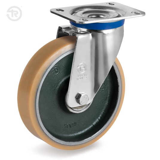 Vulkollan® Wheels, Swivel Castor M — Tellure Rota