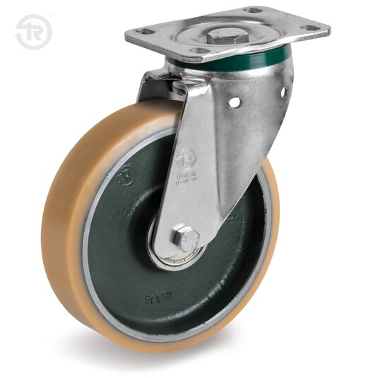 Vulkollan® Wheels, Swivel Castor PT — Tellure Rota