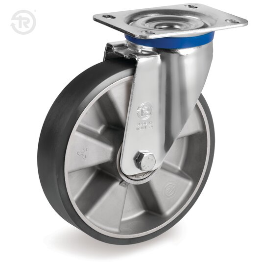 Ruote In Poliuretano TR ESD, Supporto Rotante M — Tellure Rota