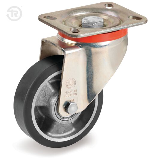 Ruote In Poliuretano TR ESD, Supporto Rotante P — Tellure Rota