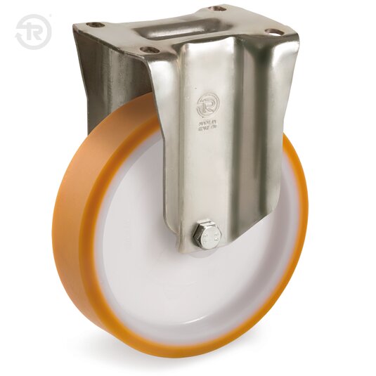 Ruote In Poliuretano TR, Supporto Fisso P — Tellure Rota