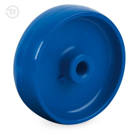 Ruote In Poliammide 6 Blu, Con Boccola — Tellure Rota