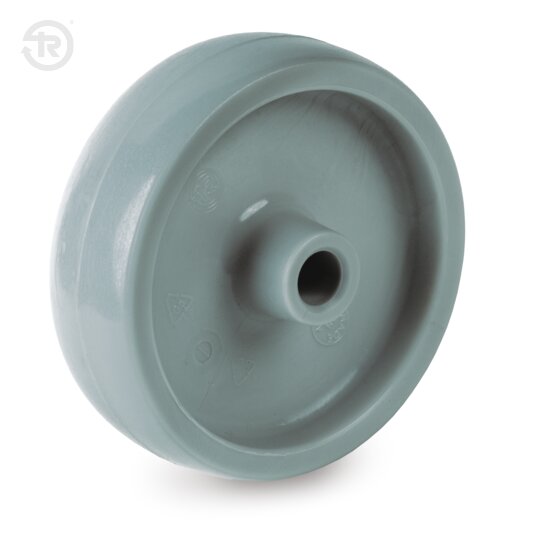 Ruote In Poliammide 6 Grigio, Con Boccola — Tellure Rota