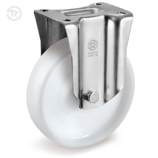 Polyamide 6 Wheels, Fixed Castor NL M — Tellure Rota