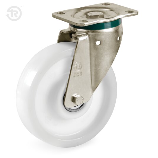 Ruote In Poliammide 6 Per Alti Carichi, Supporto Rotante PT — Tellure Rota