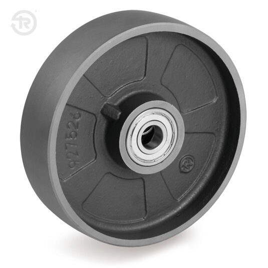 Ruote In Ghisa, Con Cuscinetti A Sfere E Sede Cuscinetti — Tellure Rota