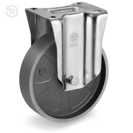 Ruote In Ghisa, Supporto Fisso NL — Tellure Rota