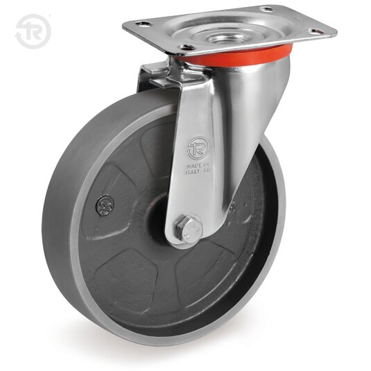 Ruote In Ghisa, Supporto Rotante NL — Tellure Rota