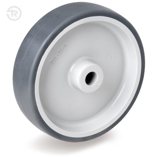 Thermoplastic Rubber Wheels With Plain Bore — Tellure Rota