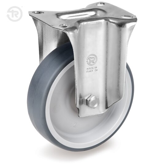 Thermoplastic Rubber Wheels, Fixed Castor SL — Tellure Rota