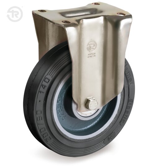 Sigma Elastic Rubber Wheels — Aluminium / Cast Iron Centre — Tellure Rota