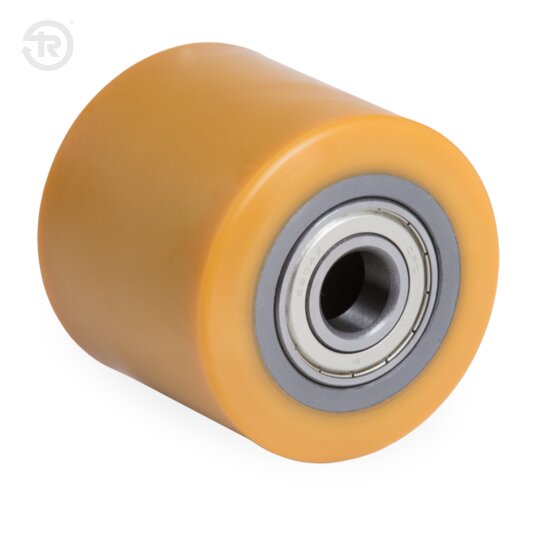 Rulli Transpallet In Poliuretano TR, Con Cuscinetti E Sede Cuscinetti — Tellure Rota