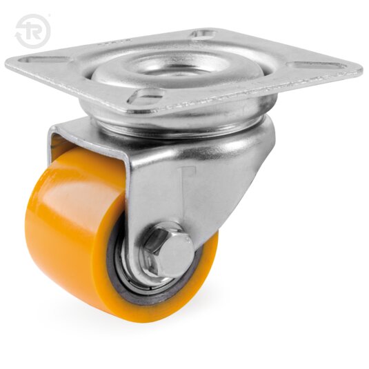 Roulette En Polyuréthane TR Pivotante — Tellure Rota