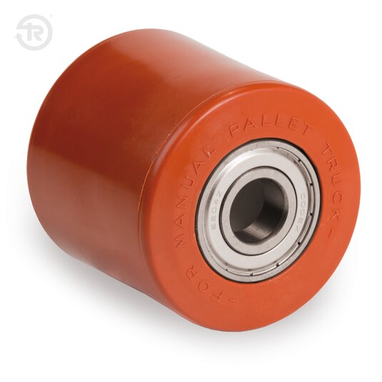Thermoplastic Polyurethane Pallet Truck Rollers With Bearings And Bearing Seat — Tellure Rota