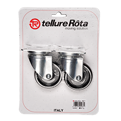 Tellure Rota 324003 — Roues en polyamide 6, monture pivotante à platine — 324003 | Tellure Rota