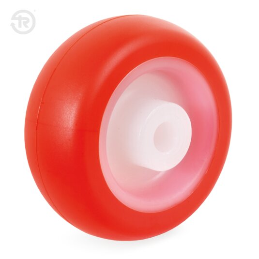 Tellure Rota 361101 — Injection polyurethane institutional wheels, polyamide 6 centre — 361101 | Tellure Rota