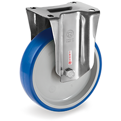 Tellure Rota 615103 — Roues en polyuréthane injecté, corps en polyamide 6, monture fixe NLX — 615103 | Tellure Rota