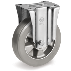 Tellure Rota 626202ESD — Ruedas de poliuretano ESD 'TR Roll', resistencia eléctrica <10^9 Ohm, soporte fijo NL-M — 626202ESD | Tellure Rota