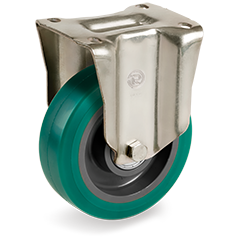 Tellure Rota 628534 — Ruote in poliuretano 'TR Roll', nucleo in poliammide 6, supporto fisso P — 628534 | Tellure Rota