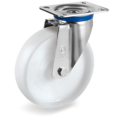 Tellure Rota 684206 — Ruote monolitiche in poliammide 6, supporto rotante piastra M — 684206 | Tellure Rota