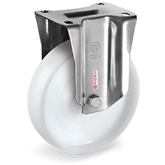 Tellure Rota 685404 — Ruote monolitiche in poliammide 6, supporto fisso NLX — 685404 | Tellure Rota