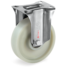 Tellure Rota 685683 — Ruote monolitiche in poliammide 6 caricato con fibra di vetro, supporto fisso NLX — 685683 | Tellure Rota