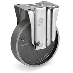 Tellure Rota 695802 — Cast iron solid wheels, fixed bracket type NL — 695802 | Tellure Rota