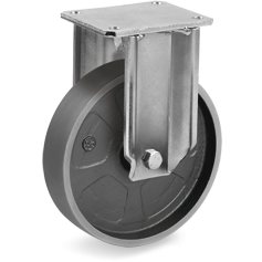 Tellure Rota 697706 — Ruote monolitiche in ghisa meccanica, supporto fisso EP — 697706 | Tellure Rota