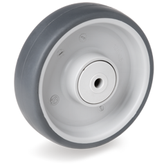 Tellure Rota 712203 — Thermoplastic rubber wheels, polypropylene centre, hub with ball bearings — 712203 | Tellure Rota