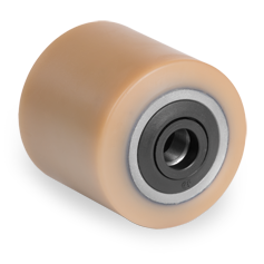 Tellure Rota 743206 — Rulli transpallet in poliuretano Vulkollan®, nucleo in acciaio con labirinti — 743206 | Tellure Rota