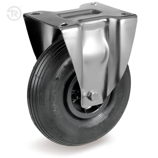 Tellure Rota 826601 — Pneumatic wheels, polypropylene centre, fixed bracket type NL — 826601 | Tellure Rota